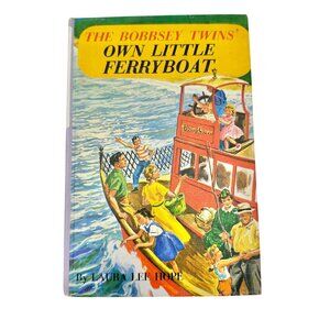 The Bobbsey Twins Own Little Ferryboat Hardcover By Laura Lee Hope 1956 Book Vtg